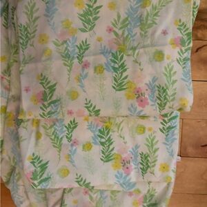 Vintage cannon Monticello Floral twin Bedding Set with Green and Yellow Accents